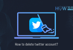 delete twitter account